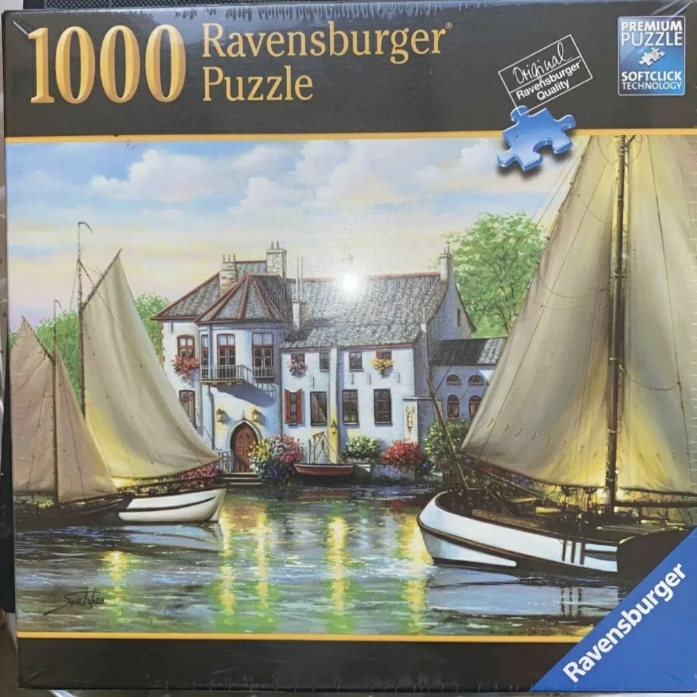 Ravensburger Puzzle 1000pcs Reie House Landing sealed